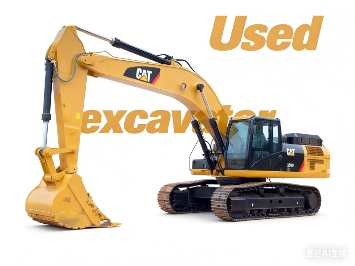 used excavator