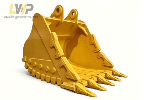 Kobelco quarry severe duty rock bucket for SK500/SK850/SK1050